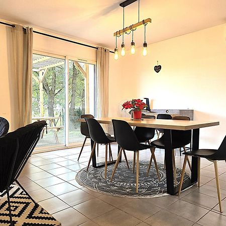 Le Clos Andree - Charmante Maison 8 Personnes - 5 Lits - Climatisation Reversible - Parking 3 Vehicules - Garage - Zone Nord Montauban - Terrasse Et Jardin Ngoại thất bức ảnh