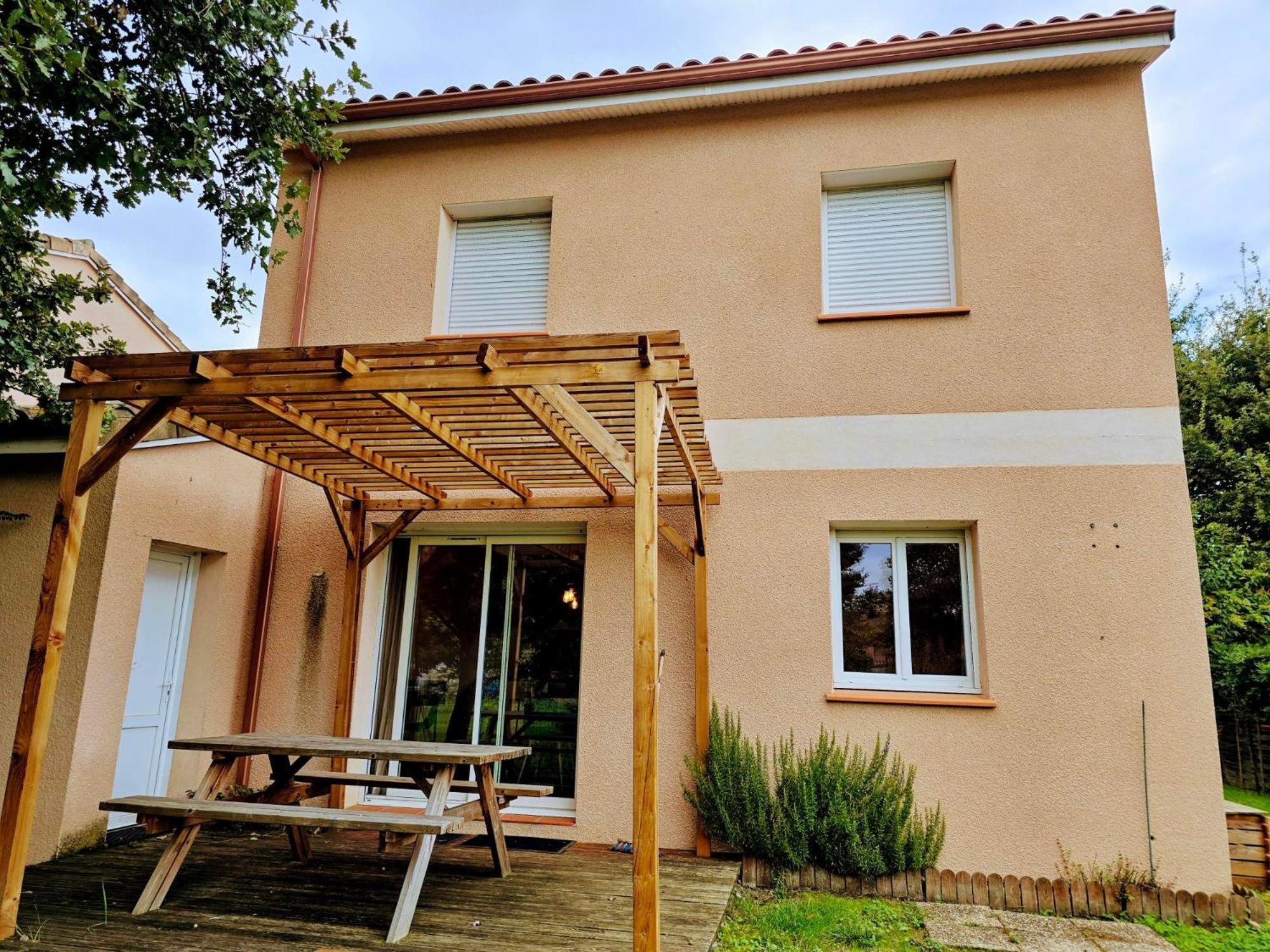 Le Clos Andree - Charmante Maison 8 Personnes - 5 Lits - Climatisation Reversible - Parking 3 Vehicules - Garage - Zone Nord Montauban - Terrasse Et Jardin Ngoại thất bức ảnh